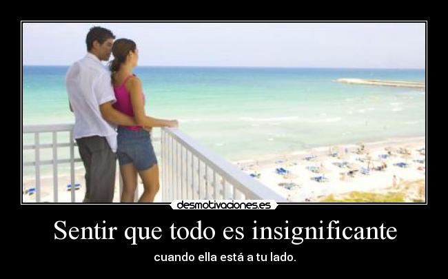 Sentir que todo es insignificante - 