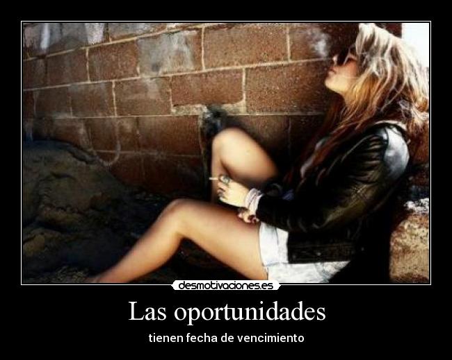 Las oportunidades - 