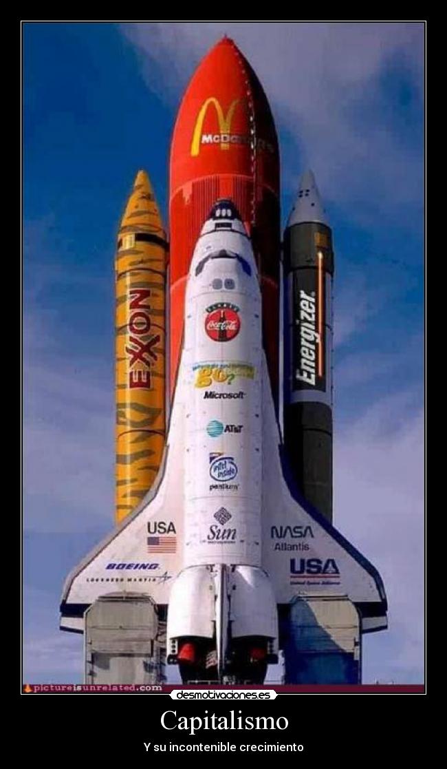 Capitalismo - Y su incontenible crecimiento