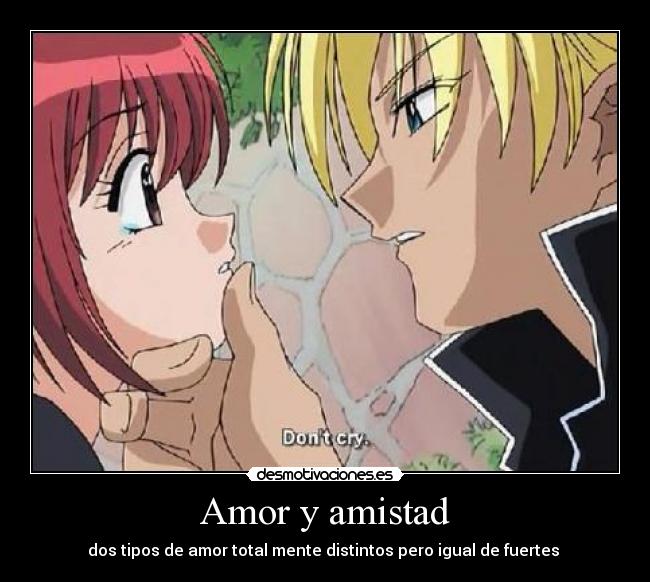 Amor y amistad -