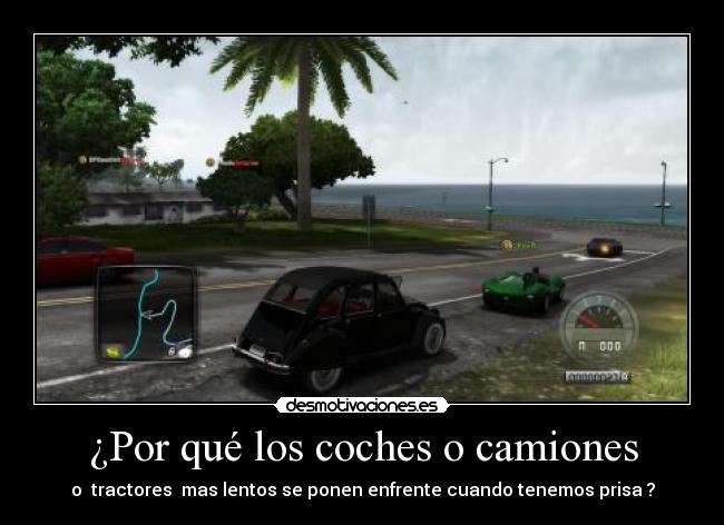 ¿Por qué los coches o camiones -