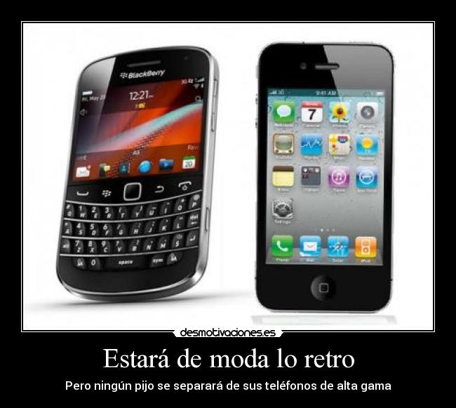 Estará de moda lo retro -