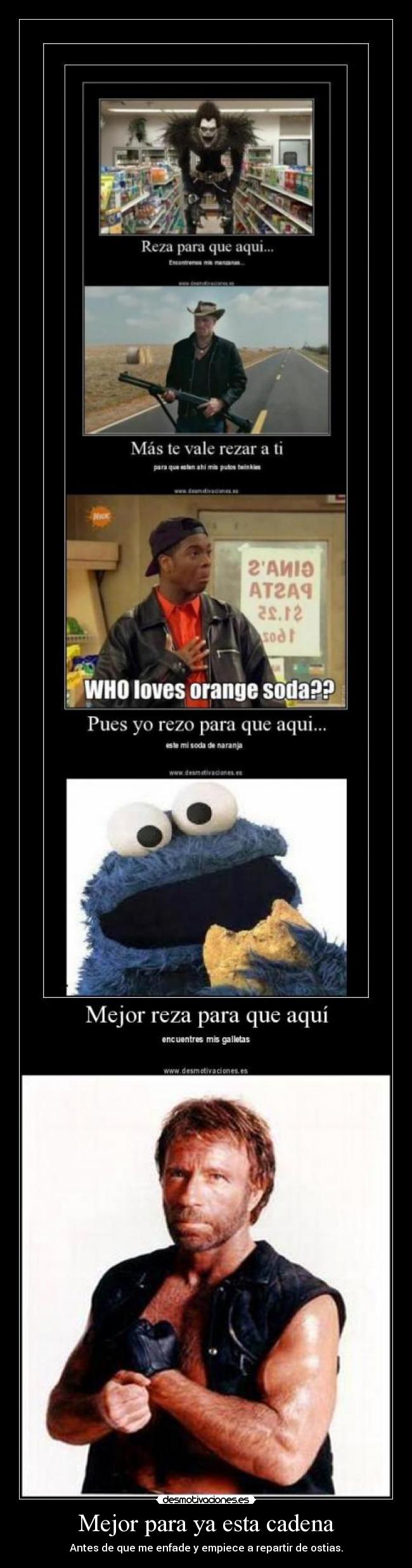 Mejor para ya esta cadena -