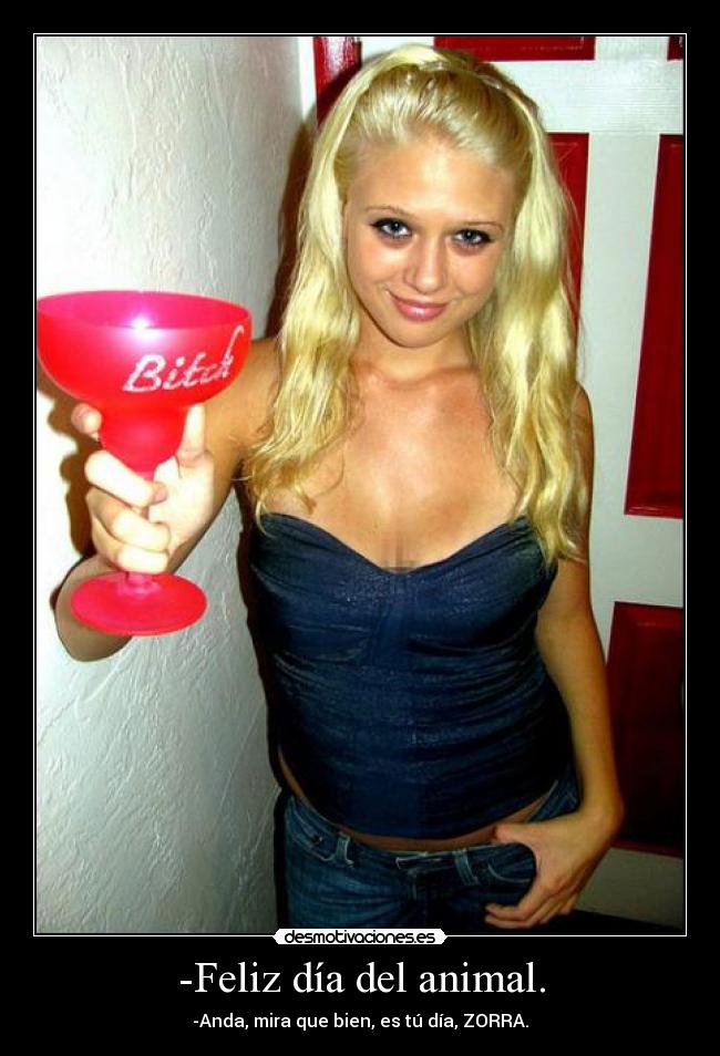 -Feliz día del animal. - 