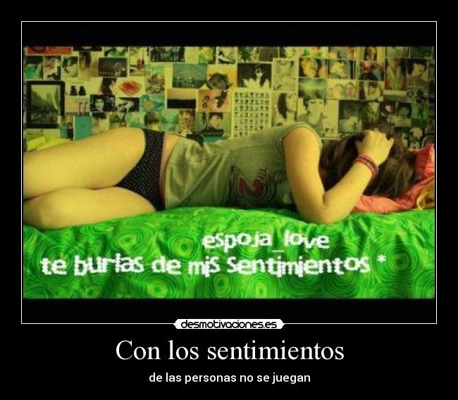carteles sentimientos sentimientos desmotivaciones