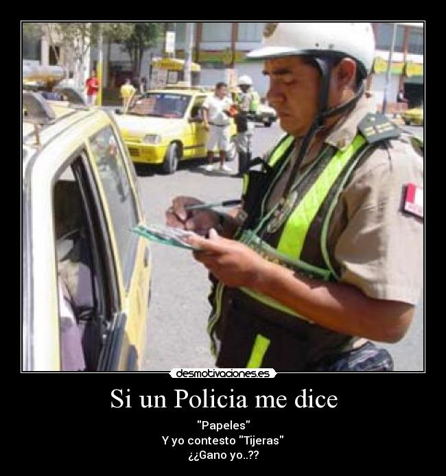 Si un Policia me dice - 