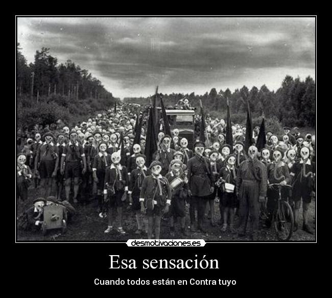 Esa sensación -
