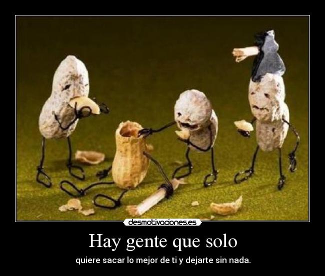Hay gente que solo - 