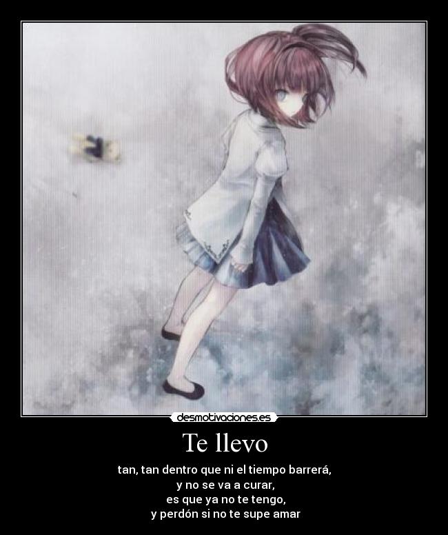 Te llevo - 