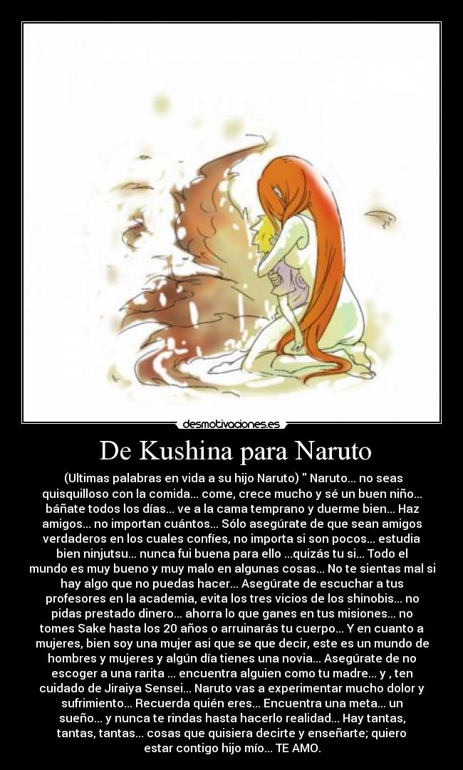  De Kushina para Naruto - 