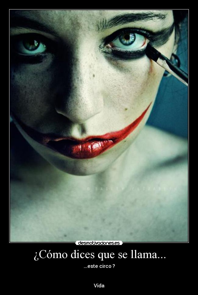 carteles circo vida desmotivaciones