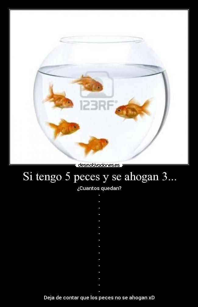 carteles peces desmotivaciones