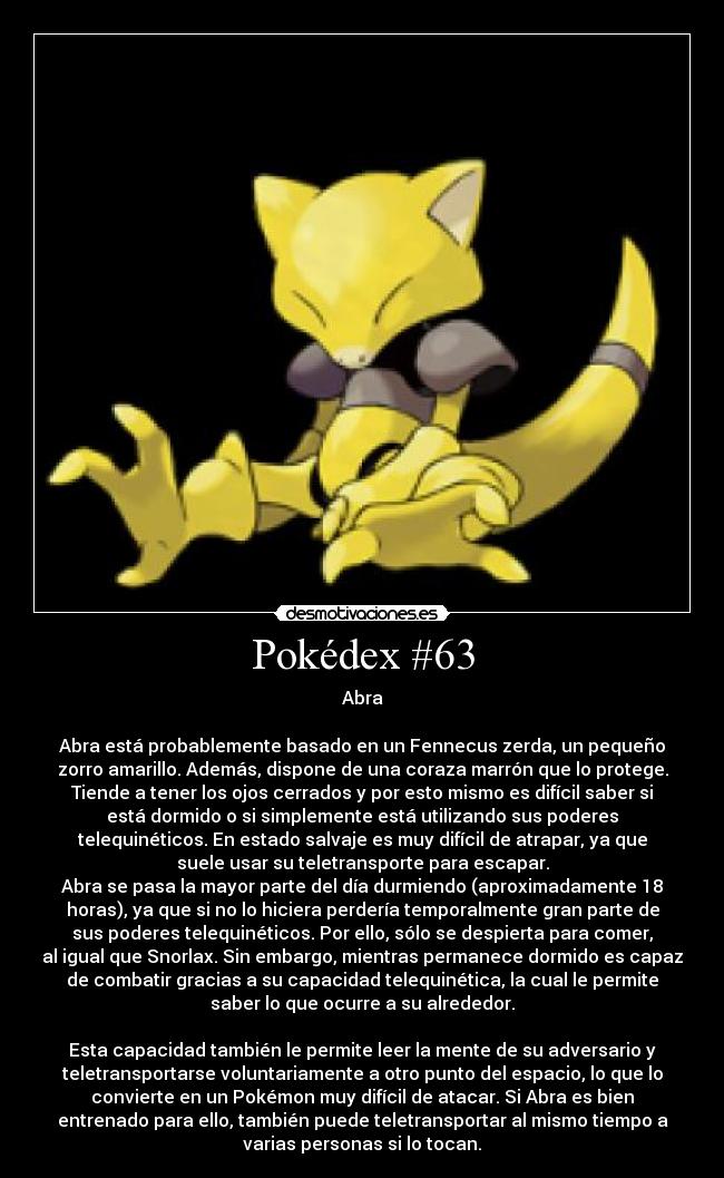 Pokédex #63 -