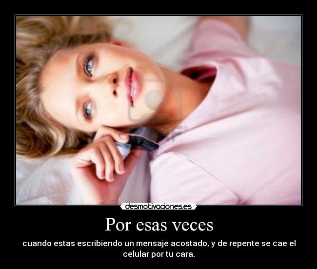 Por esas veces - 