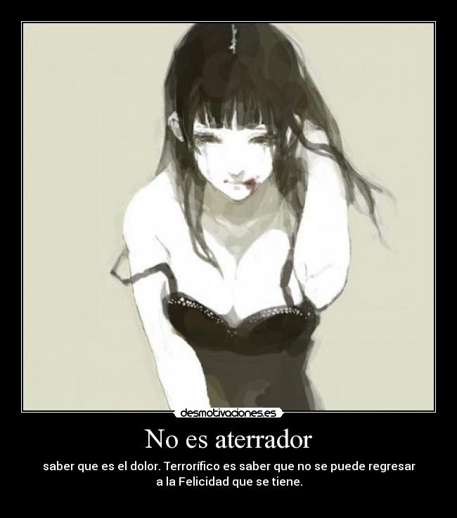 No es aterrador - 