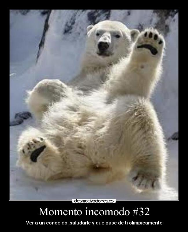 Momento incomodo #32 -