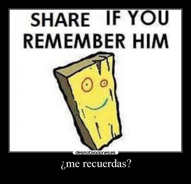 ¿me recuerdas? - 
