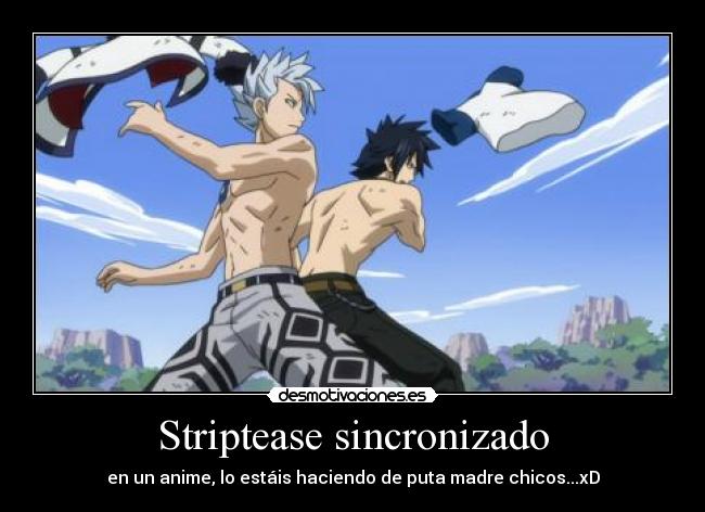 Striptease sincronizado - 