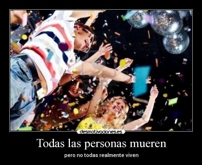 Todas las personas mueren -