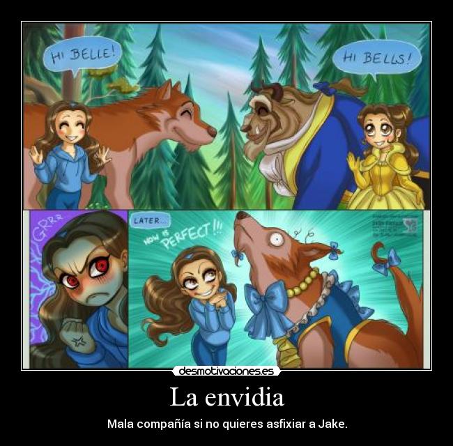 La envidia - Mala compañía si no quieres asfixiar a Jake.