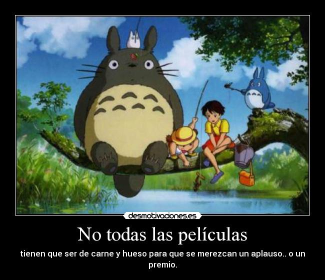 carteles pelicula anime desmotivaciones