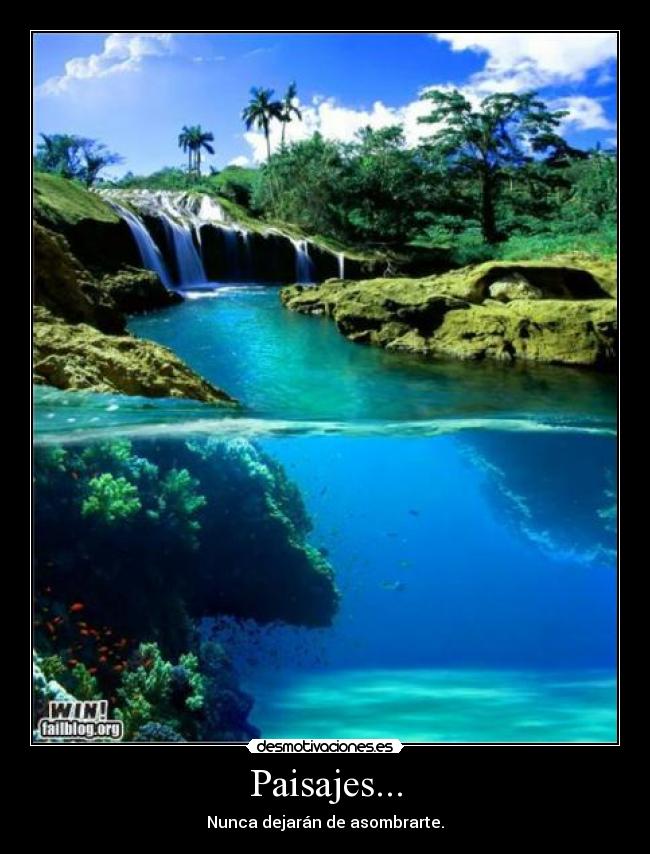 Paisajes... -