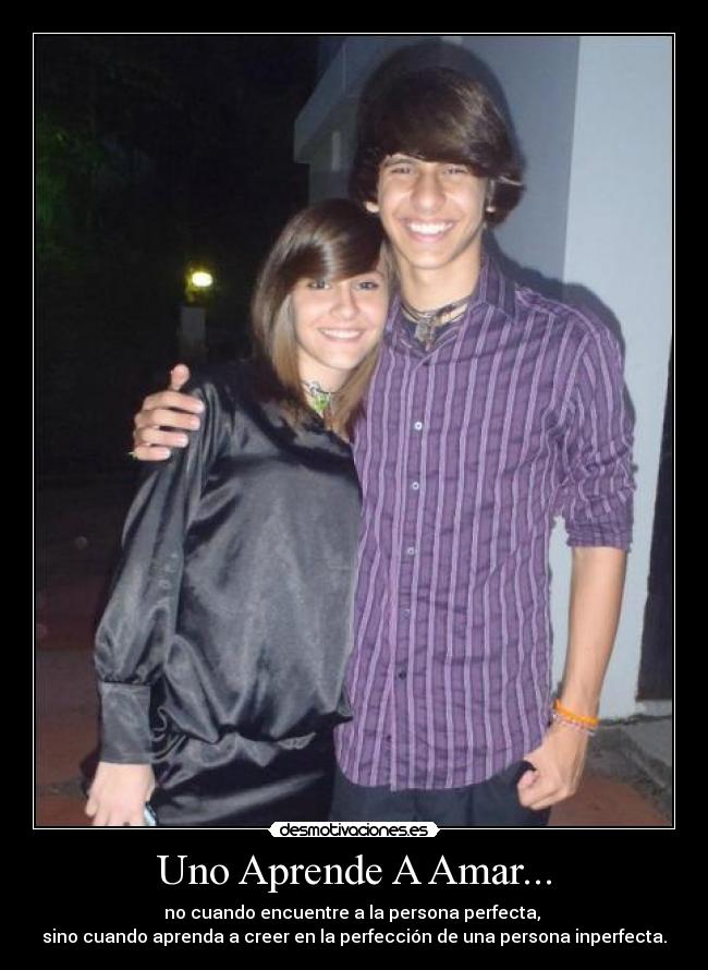 Uno Aprende A Amar... -