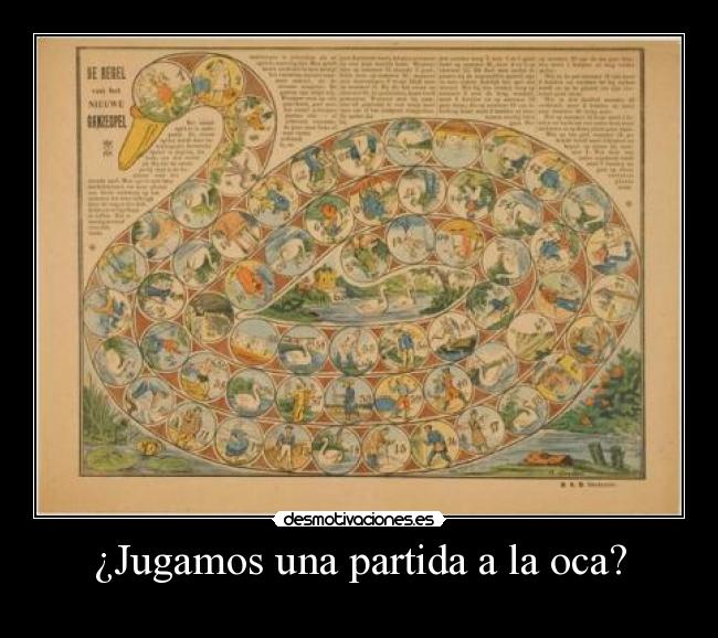 ¿Jugamos una partida a la oca? -