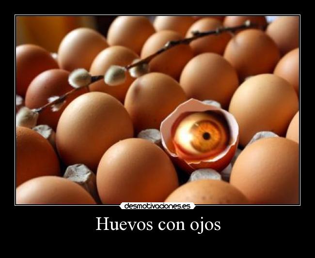 Huevos con ojos - 