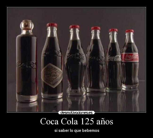 Coca Cola 125 años -
