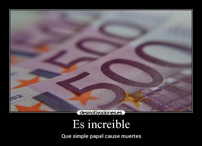Es increible -