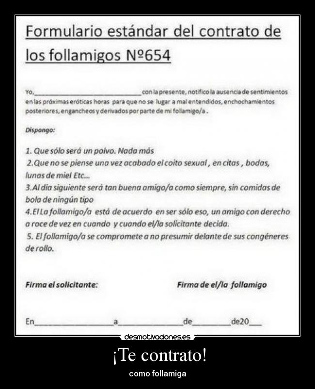 ¡Te contrato! - 