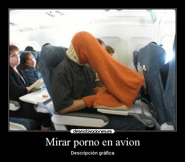 Mirar porno en avion - 