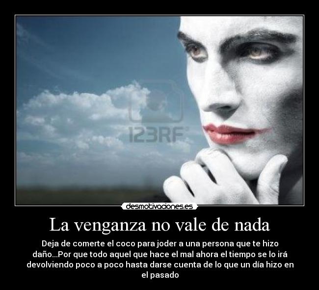 La venganza no vale de nada - 