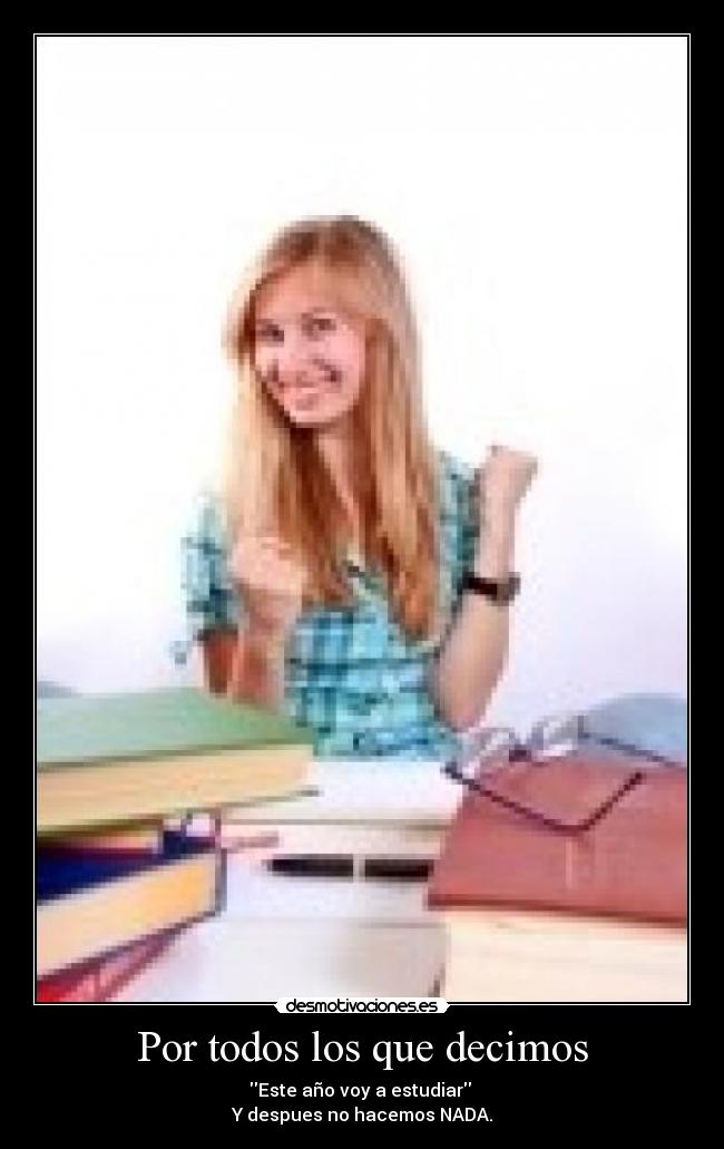 Por todos los que decimos - 