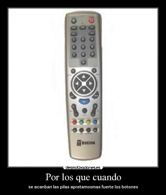 Por los que cuando -