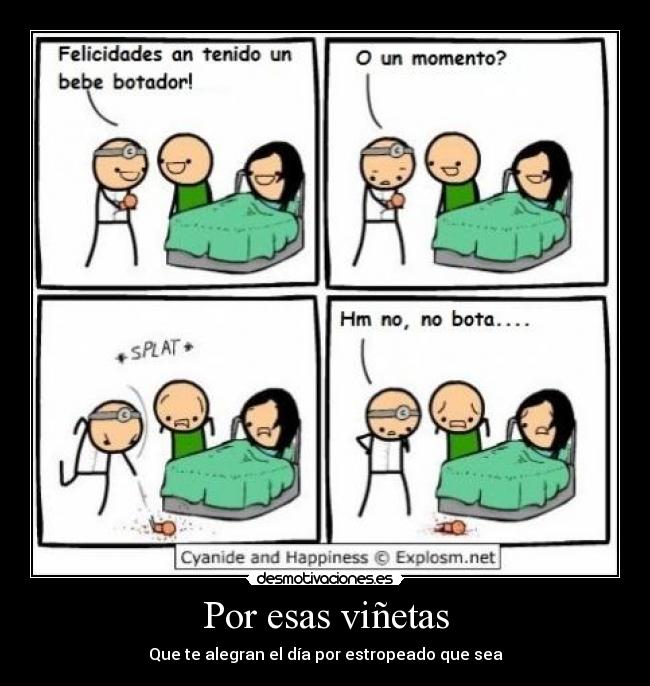Por esas viñetas -