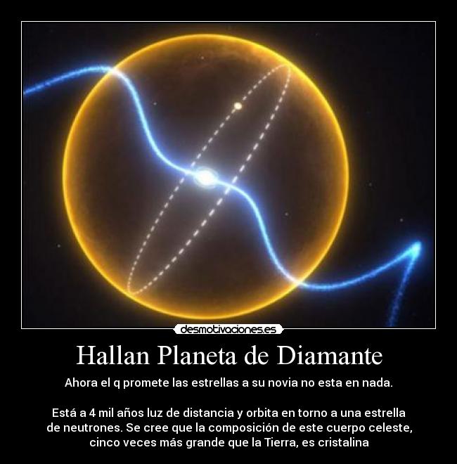 Hallan Planeta de Diamante - 
