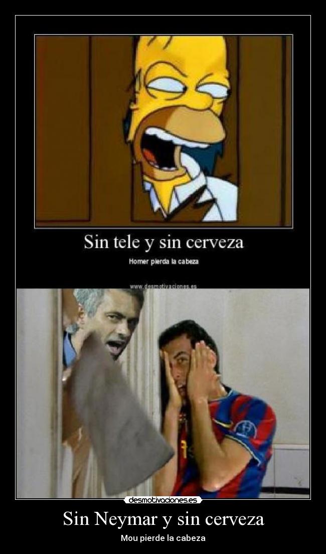 Sin Neymar y sin cerveza - 
