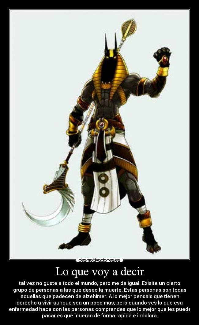 Lo que voy a decir - 