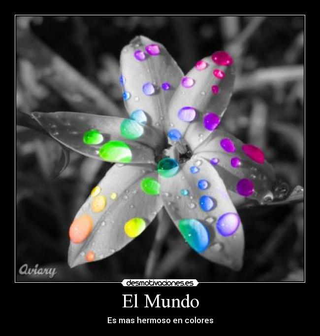 El Mundo - Es mas hermoso en colores