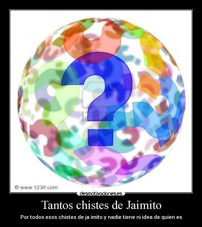 Tantos chistes de Jaimito - 