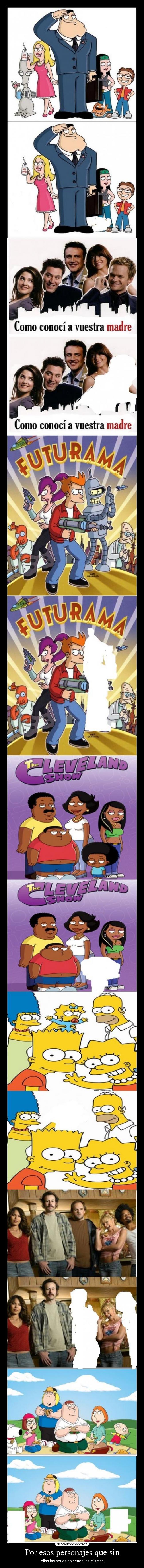 Por esos personajes que sin - 