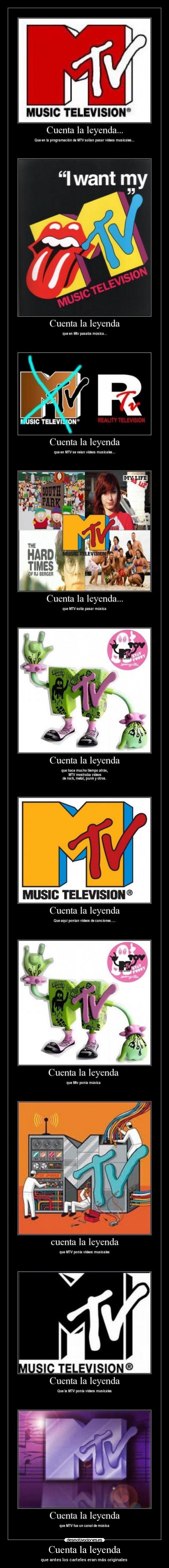 Cuenta la leyenda - que antes los carteles eran más originales