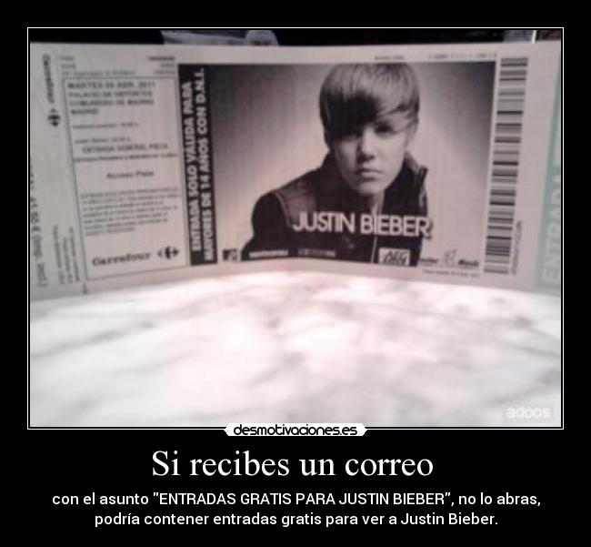 Si recibes un correo  - 