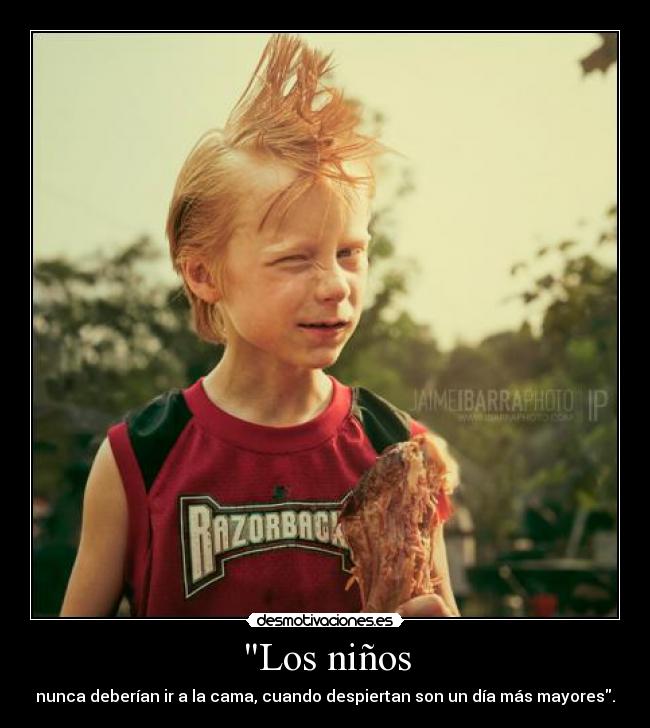 Los niños -