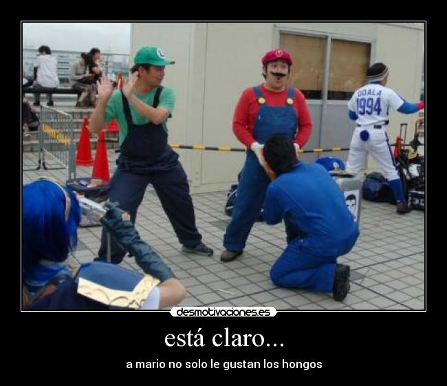 está claro... -