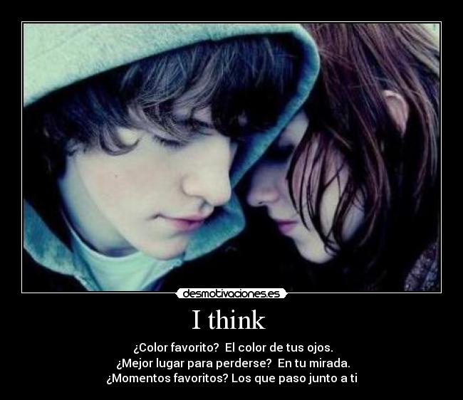 I think  - 