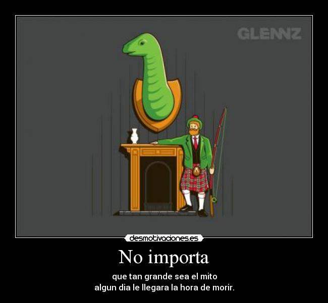 No importa -