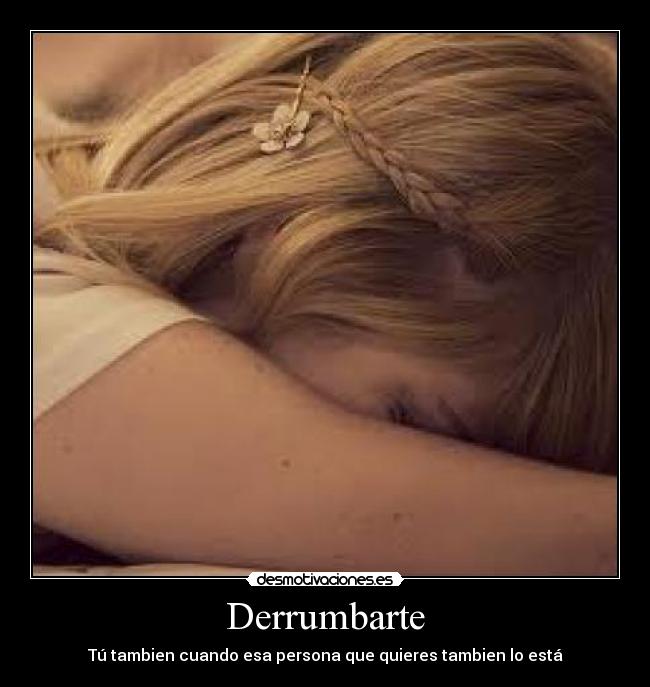 Derrumbarte - 
